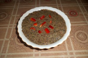 Pate de linte rosie si ciuperci