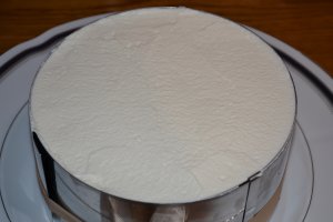 Tort de ciocolata cu mousse de iaurt si mure