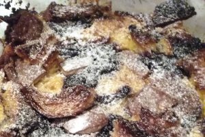 Budinca de cozonac panettone