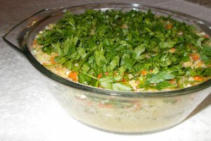 Bulgur cu patrunjel
