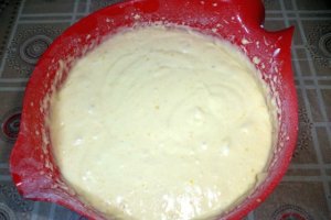 Chec cu branza de vaci si samburi de rodie