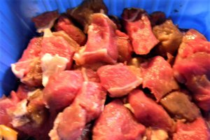 Tocanita alba de vitel cu penne rigate