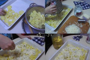 Porc cu cartofi copti
