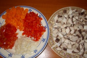 Pilaf colorat
