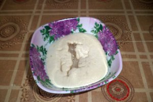 Gogosi la cuptor umplute cu kiwi, seminte de dovleac si kaki
