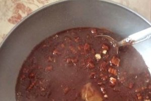 Chec din biscuiti si ciocolata