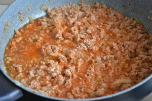 Placinta cu carne si cascaval
