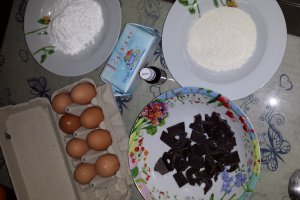 Lava cake sau Vulcan de ciocolata