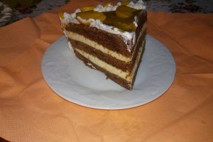 Tort cu iaurt si caise