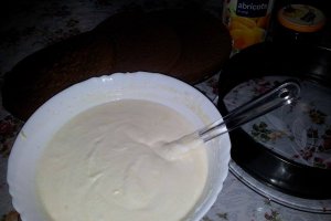 Tort cu iaurt si caise