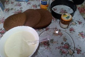 Tort cu iaurt si caise