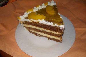 Tort cu iaurt si caise