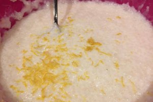 Budinca din perle de tapioca cu sos de ciocolata