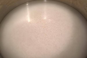 Budinca din perle de tapioca cu sos de ciocolata