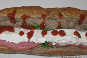 Sandwich cu mini-bagheta