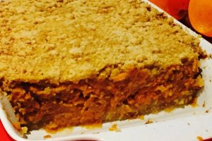 Prajitura crumble cu dovleac