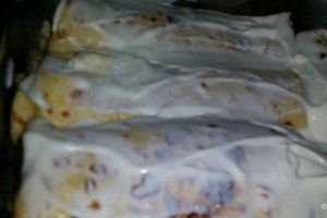 Clatite cu branza la cuptor - Blynai