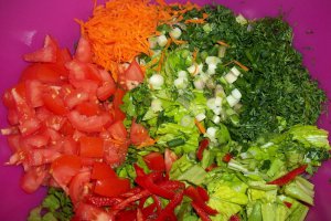 Salata cu Garam Masala