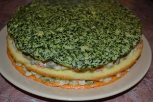 Tort aperitiv cu salata boeuf