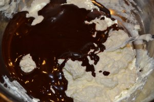 Cheesecake cu ciocolata