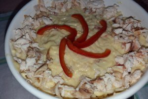 Salata de telina cu piept de pui