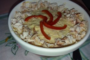 Salata de telina cu piept de pui
