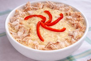 Salata de telina cu piept de pui