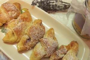 Mini croissante cu gem