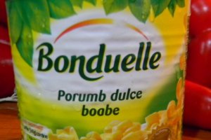 Salata cu carne de rata pane