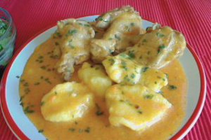 Papricas de pui cu galuste