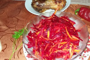 Salata de sfecla cu morcov