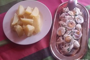 Hering cu smantana acra