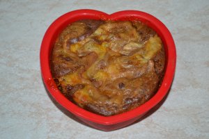 Negresa cu gem de caise si crema de branza