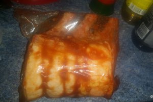 Friptura de porc cu cartofi mici la cuptor