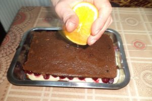Tort de turta dulce si visine