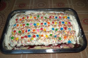Tort de turta dulce si visine