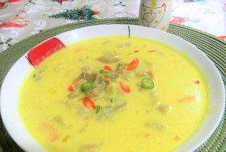 Ciorba falsa de burta - cu ciuperci pleurotus