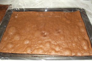 Desert prajitura cu foi si gem de prune cu migdale ( Dora-Minodora)