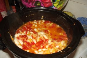 Fasole de post sau de dulce la slow cooker Crock-Pot