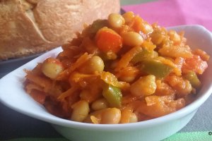 Tocana de legume africana - Chakalaka