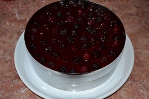 Desert tort cu budinca de mure