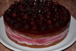 Desert tort cu budinca de mure
