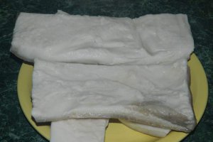 Slanina fiarta cu boia si usturoi