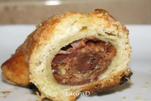 Cornulete cu ciocolata