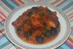 Piept de pui cu masline