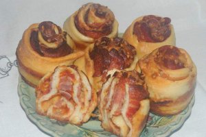 Pizza trandafiri