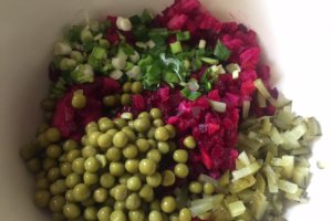 Винегред - salata ruseasca de legume