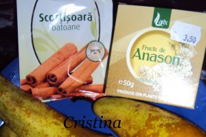 Pere in sos de vin rosu