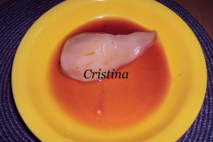 Pere in sos de vin rosu