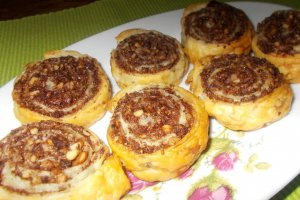 Desert melci cu nuca si cacao